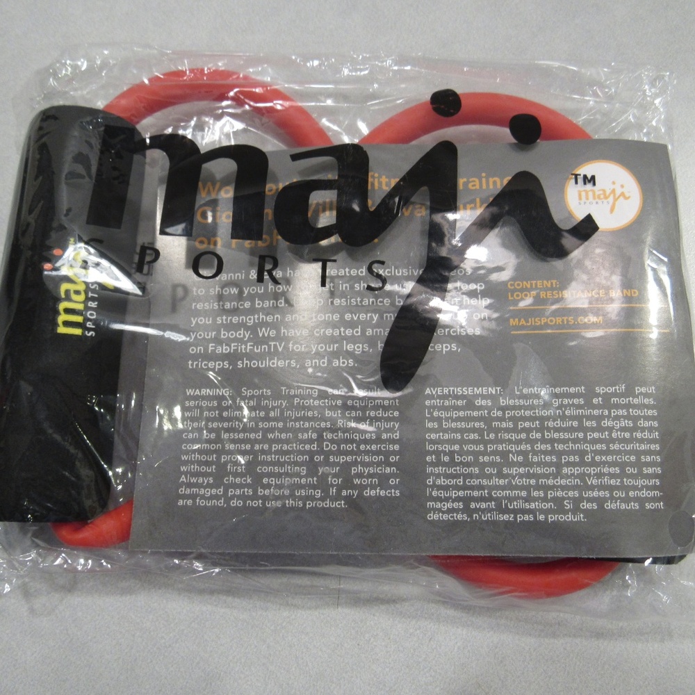 Maji Sports Loop Resistance Band - NEW - Picture 4 of 6